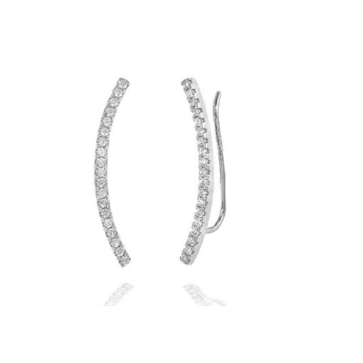 Cercei ear cuffs argint 925