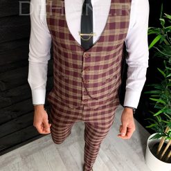 Compleu barbati Vesta + Pantaloni ZR A4115 P19-2.1-Costume barbati > Compleuri barbati