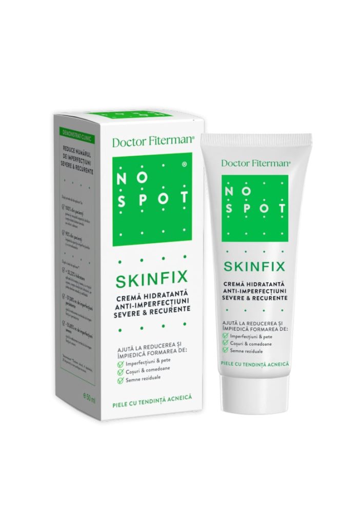 Crema hidratanta anti-imperfectiuni No Spot Skinfix - 50 ml - Fiterman-FEMEI-GENTI SI ACCESORII/Produse cosmetice