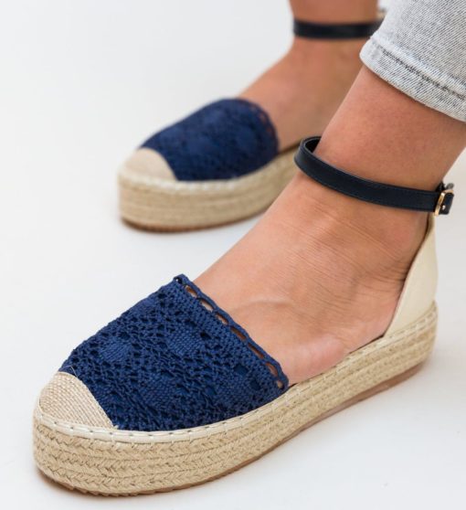 Espadrile Bonner Bleumarin-Casual-Espadrile dama