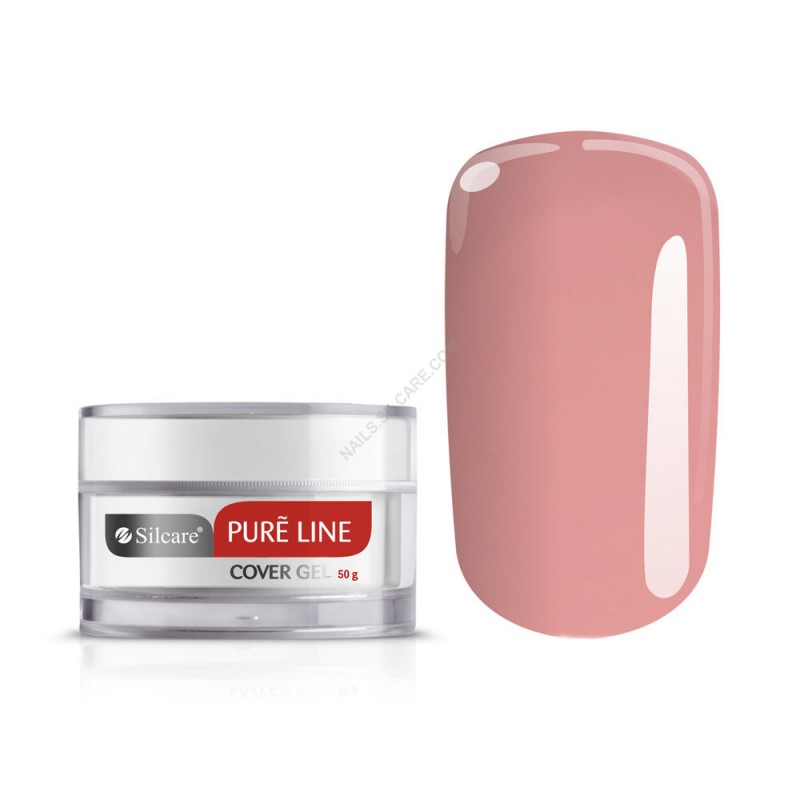 GEL CONSTRUCTIE PURE LINE 15 GR- COVER - PLC15 - Everin.ro-GEL DE UNGHII / GEL DE CONSTRUCTIE ❤️ > Gel Constructie Silcare Pure Line