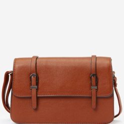 Geanta Crossbody Diadem maro-Genti Postas-Genti de umar