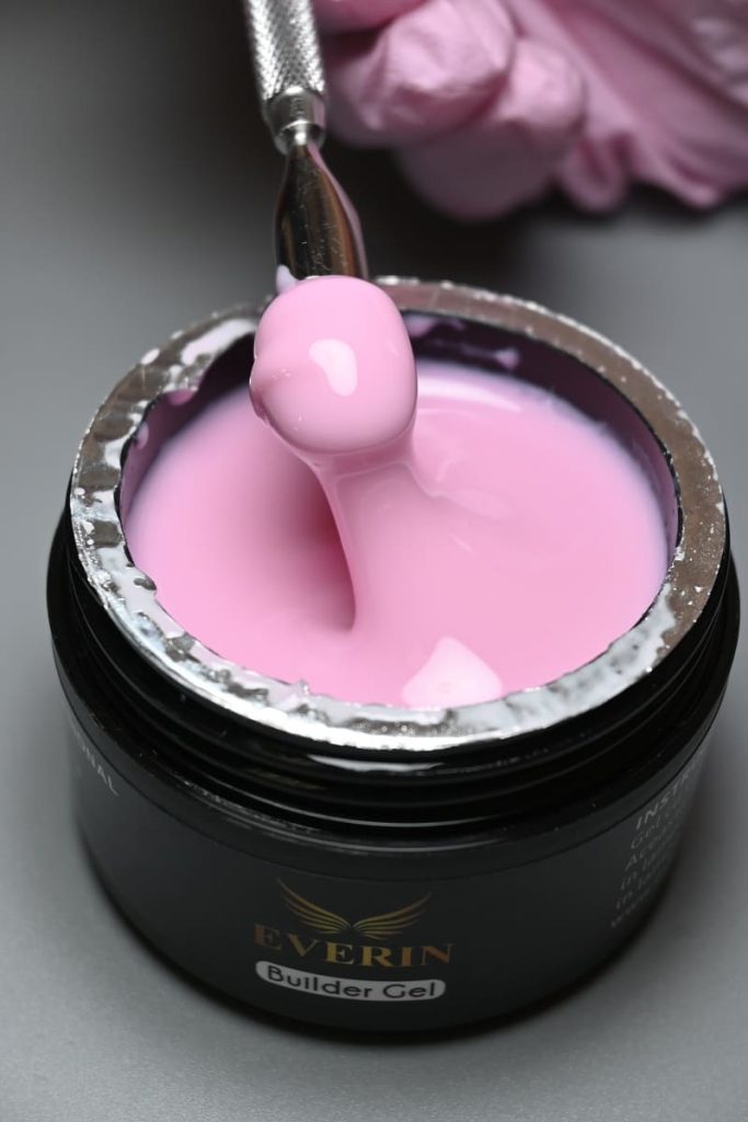 Gel constructie Everin- Baby Pink 50gr - GE-08 - Everin.ro-GEL DE UNGHII / GEL DE CONSTRUCTIE ❤️ > Gel Constructie Everin