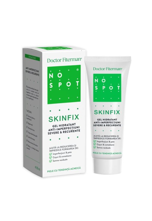 Gel hidratant anti imperfectiuni No Spot Skinfix - 50 ml - Doctor Fiterman-FEMEI-GENTI SI ACCESORII/Produse cosmetice