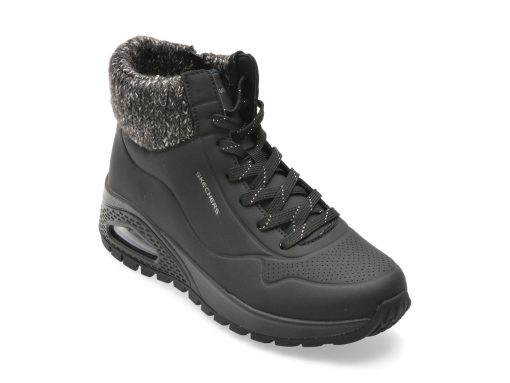 Ghete SKECHERS negre