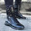 Ghete barbati negre ZR A8179 T52-2-Incaltaminte > Ghete