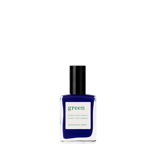 Green natural nail colour - navy blue 15 ml-Machiaj-Unghii > Lac de unghii