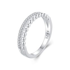 Inel din argint Double Ring-Inele >> Inele din argint