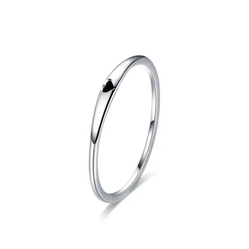 Inel din argint Sweet Black Heart-Inele >> Inele din argint