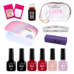 Kit Oja Semipermanenta SensoPRO 7ml cu Lampa UV ❤️️ Love Reflection + CADOU-Kit Unghii > Kit Oja Semipermanenta