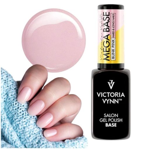 Mega Base Victoria Vynn- Blink Pink 8ml Rubber Base - VV-MB8 - Everin-EVERIN > RUBBER BASE / BAZA RUBBER ❤️ > Baza rubber color Victoria Vynn