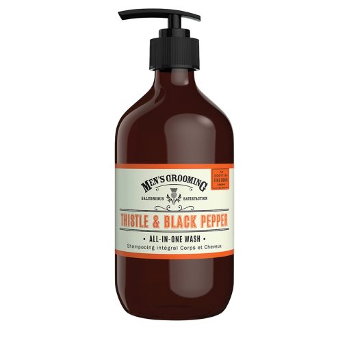 Men's grooming thistle & black pepper all-in-one wash 500 ml-Ingrijirea pielii-Deodorante si barbierit > Barbierit si dupa barbierit