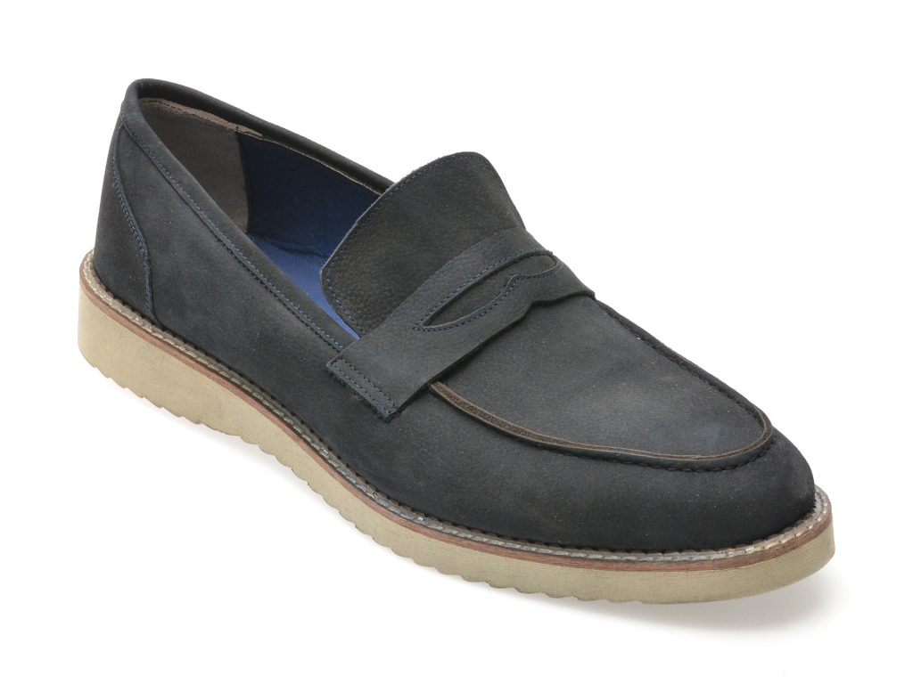 Mocasini ROGGERO bleumarin