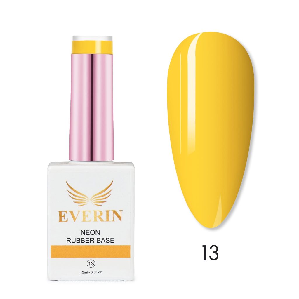 Neon Rubber Base Everin 15ml- 13 - Everin-EVERIN > RUBBER BASE / BAZA RUBBER ❤️ > Baza rubber color Everin