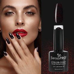 Oja Semipermanenta SensoPRO Milano 10ml 054 Red Stained Abyss 2