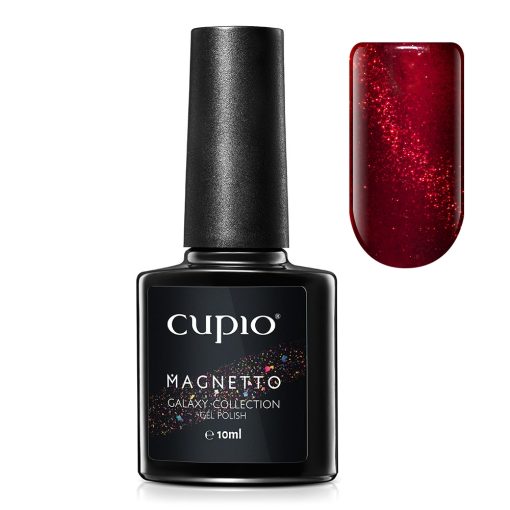 Oja semipermanenta Cupio Magnetto Galaxy Collection - Solar Flare Scarlet 10ml-Manichiura-Oje Semipermanente