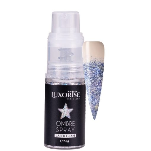 Ombre Spray Nail Art LUXORISE Laser Glam - Unicorns-Nail Art > Ombre Spray