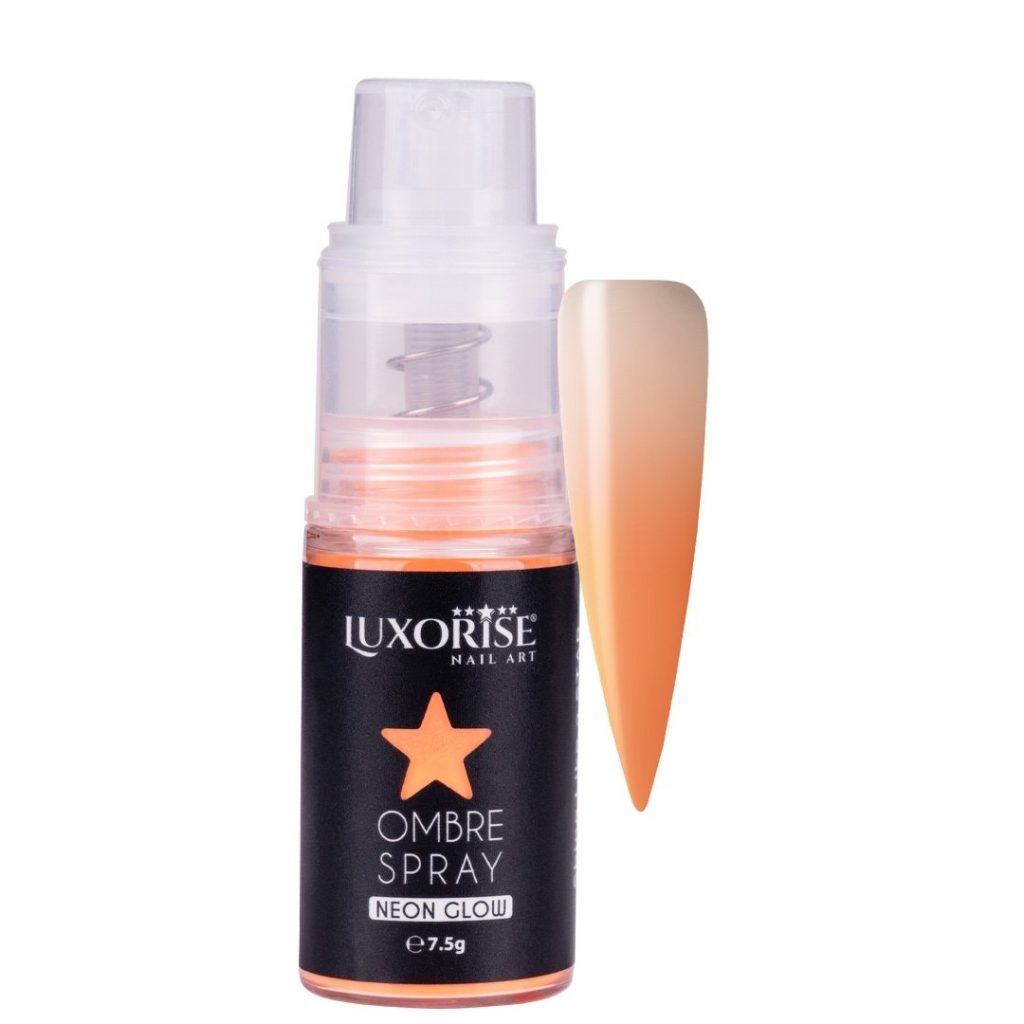 Ombre Spray Nail Art LUXORISE Neon - Orange-Nail Art > Ombre Spray