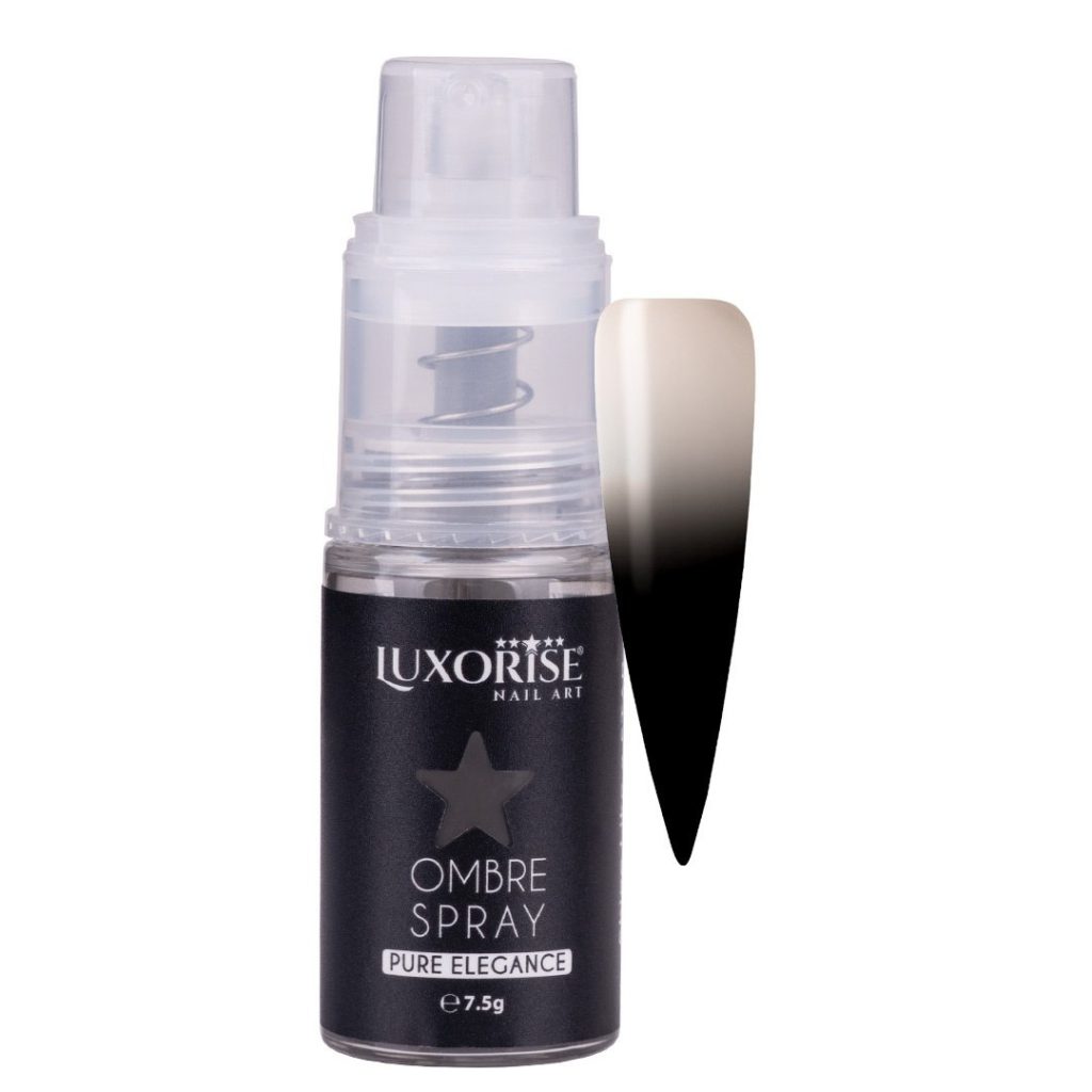 Ombre Spray Nail Art LUXORISE Pure Elegance - Black-Nail Art > Ombre Spray