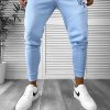 Pantaloni de trening bleu conici 12347 27-1-Pantaloni > Pantaloni de trening