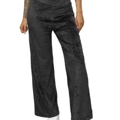 Pantaloni din catifea de dama JS/92K531-FEMEI-IMBRACAMINTE/Pantaloni si colanti