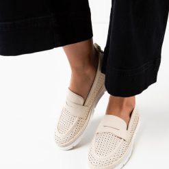 Pantofi Casual Amina Bej 2