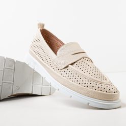 Pantofi Casual Amina Bej 4