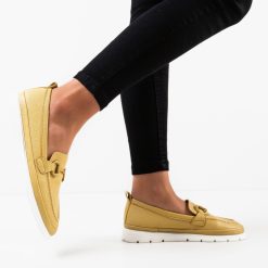 Pantofi Casual Olhan Galbeni 2