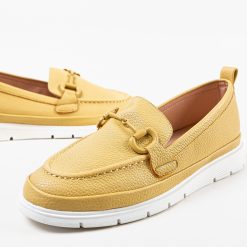 Pantofi Casual Olhan Galbeni 5