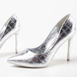 Pantofi Peters Argintii 4