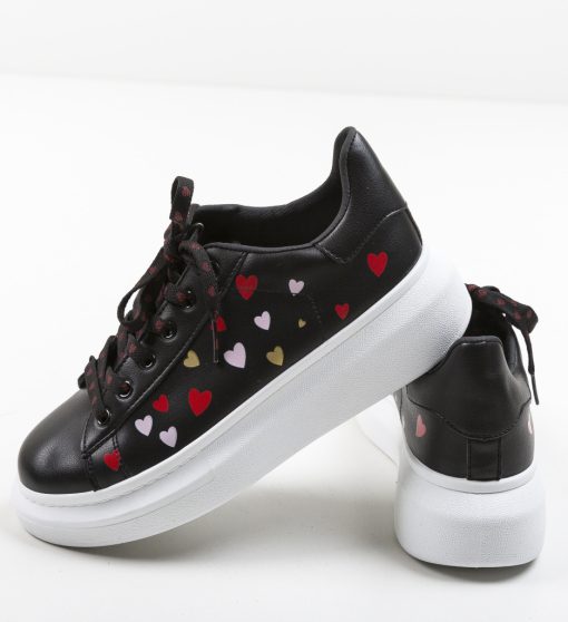 Pantofi Sport Loove Negri-Sport-Sneakers dama