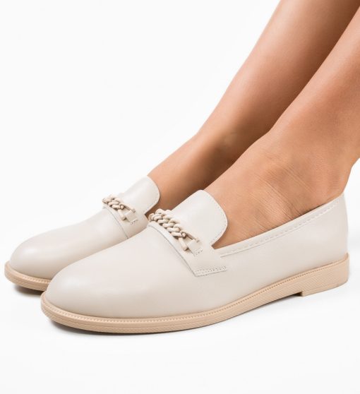 Pantofi casual dama Kalanz Bej-Casual-Casual