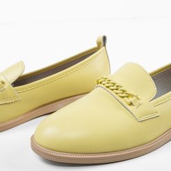 Pantofi casual dama Kalanz Galbeni 4