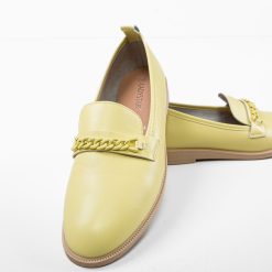 Pantofi casual dama Kalanz Galbeni 5