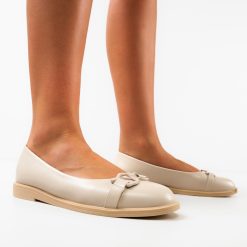 Pantofi casual dama Starry Bej 2