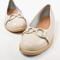 Pantofi casual dama Starry Bej 5