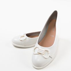 Pantofi casual dama Valce Albi 3