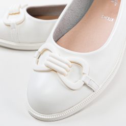 Pantofi casual dama Valce Albi 4