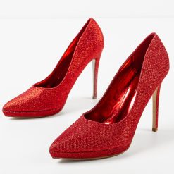 Pantofi dama Burton Rosii 4