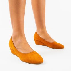 Pantofi dama Carroll Camel 3