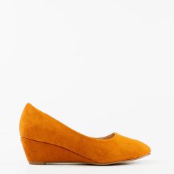 Pantofi dama Carroll Camel 4