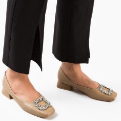 Pantofi dama Christopher Bej 2