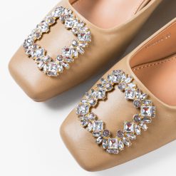 Pantofi dama Christopher Bej 6