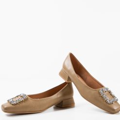 Pantofi dama Christopher Bej 7