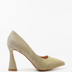 Pantofi dama Elaine Aurii 2 3