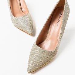 Pantofi dama Elaine Aurii 2 5