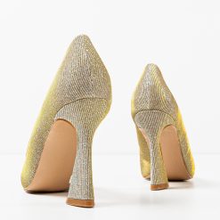Pantofi dama Elaine Aurii 2 6