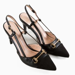 Pantofi dama Emmie Negri 5