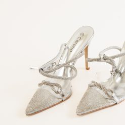 Pantofi dama Estra Argintii 3