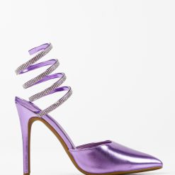 Pantofi dama Folami Mov 1